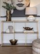 Brook Console Table Brushed Champagne