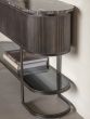 Belvet Black Console Table