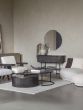 Belvet Black Wall Mirror 90cm