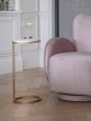 Iowa Accent Table White Banswara Marble