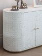 Ason Bone Inlay Two Door Cabinet