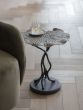Lily Pad Leaf Side Table in Cast Aluminium