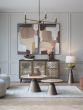 Blithe 5 Light Brass Chandelier