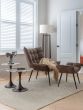 Bosworth Smokey Quartz Side Table 60cm by Ora Designs | Style Our Home