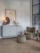 Bonson Upholstered Stool Velvet Green