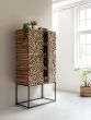Sticks Cupboard, 2 Doors And 6 Shelves