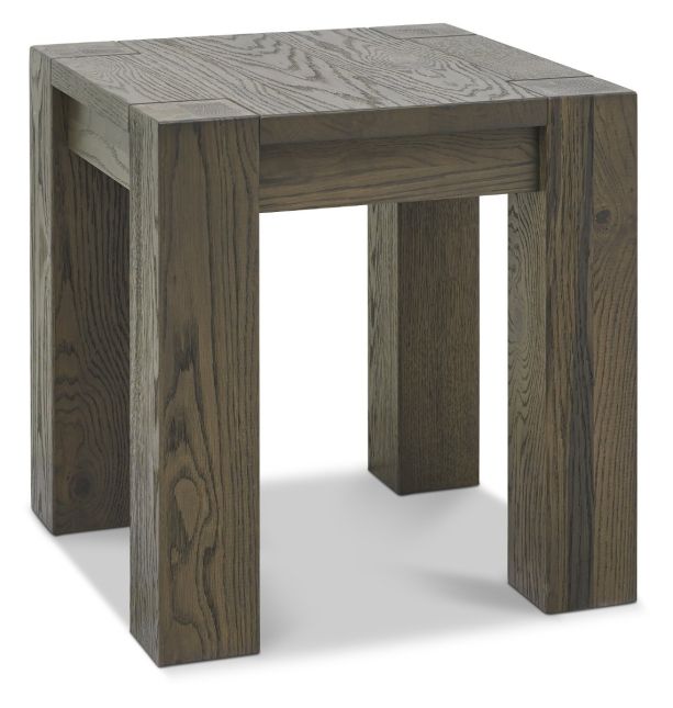 Logan Fumed Oak Lamp Table by Bentley Designs | Style Our Home