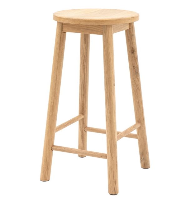 Pirton Stool Natural By Gallery Living | Style Our Home