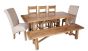 Oak Dominion 2M Dining Table