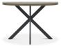 Ellipse Fumed Oak Console Table by Bentley Designs | Style Our Home