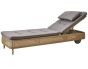 Presley Natural Sunbed - Taupe Natté by Cane-line | Style Our home