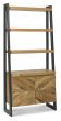 Ellipse Rustic Oak Open Display Unit by Bentley Designs | Style Our Home
