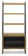 Ellipse Rustic Oak Open Display Unit by Bentley Designs | Style Our Home
