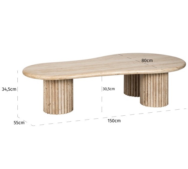 La Cantera Organic Coffee Table by Richmond Interiors | Style Our Home