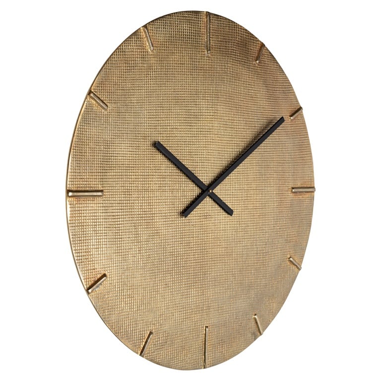 Clock Zane (Gold) by  Richmond Interiors | Style Our Home