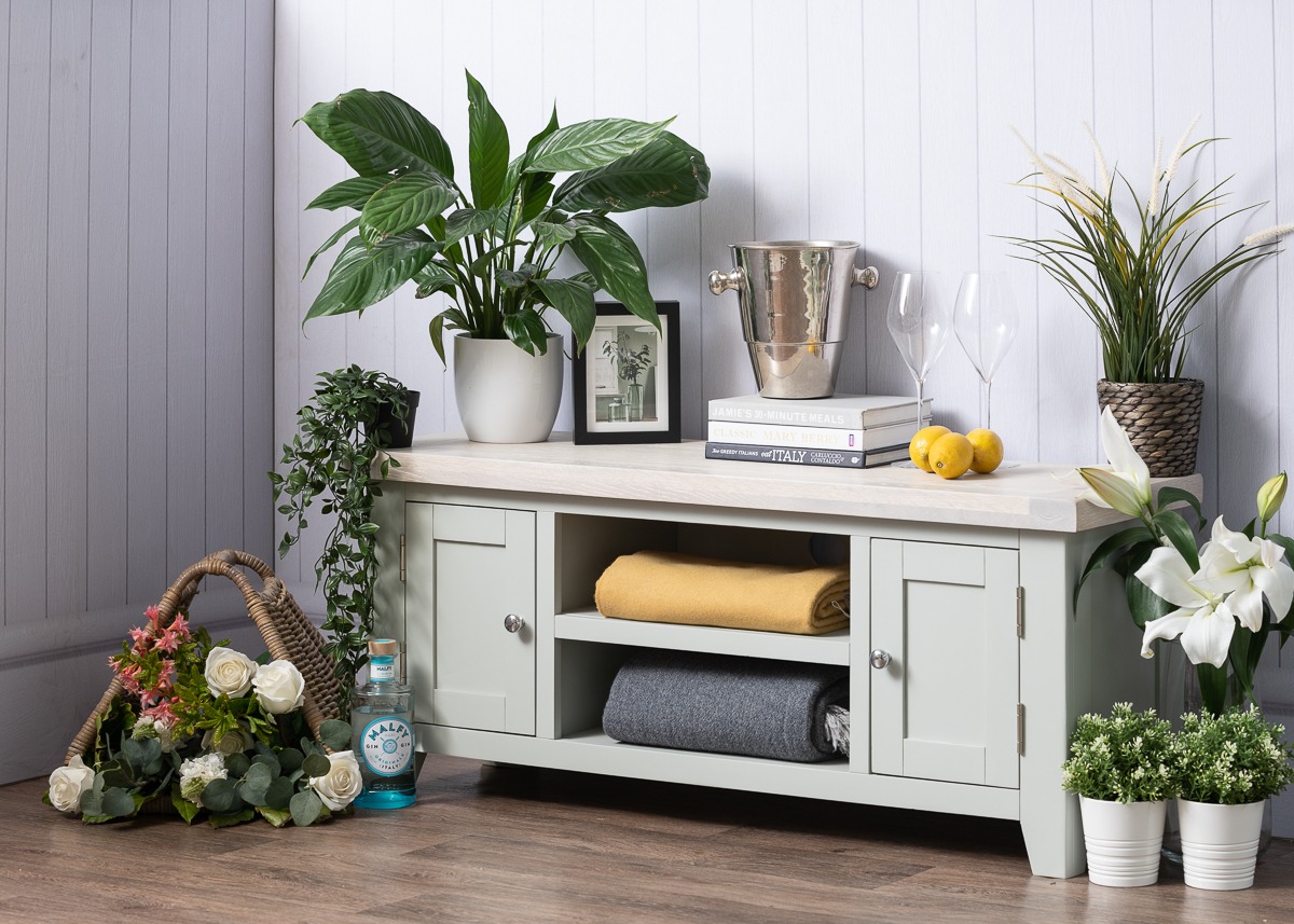 Jasmine Mist Oak Large Sideboard - Style Our Home