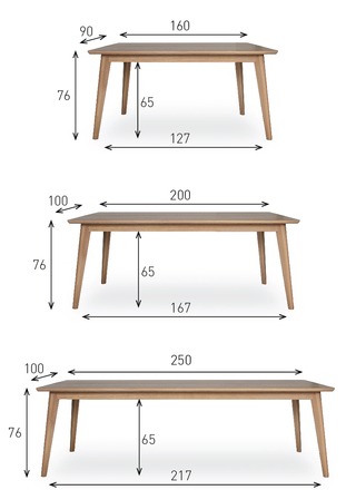 Vincent Sheppard Dan 160cm Dining Table - Style Our Home