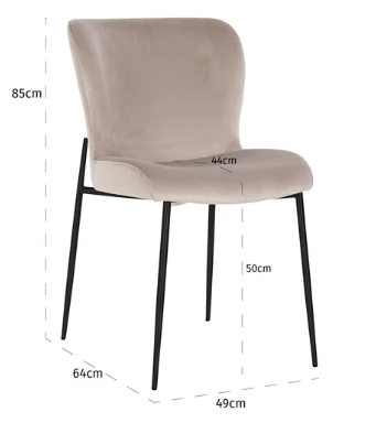 Darby khaki / Black Chair by Richmond Interiors | Style Our Home