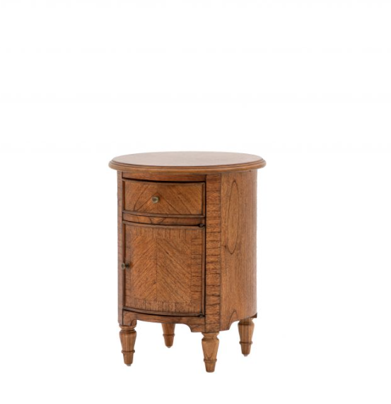 Dashwood Drum Side Table by Hudson Living | Style Our Home 
