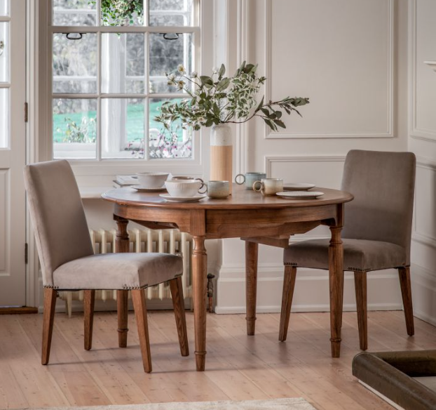 Dashwood Extending Round Table by Hudson Living | Style Our Home 