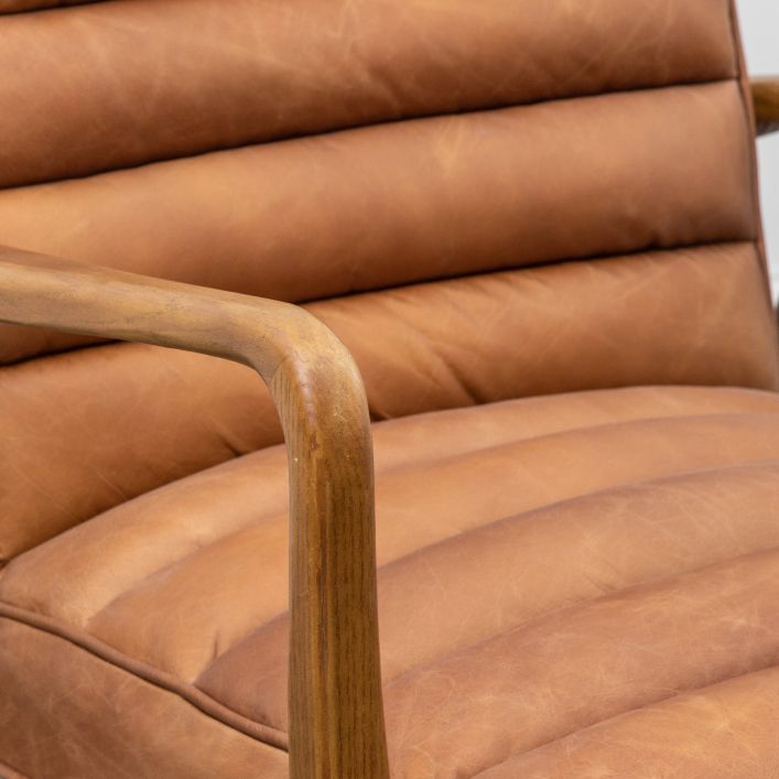 Datsun Brown Armchair by Gallery Direct | Style Our Home