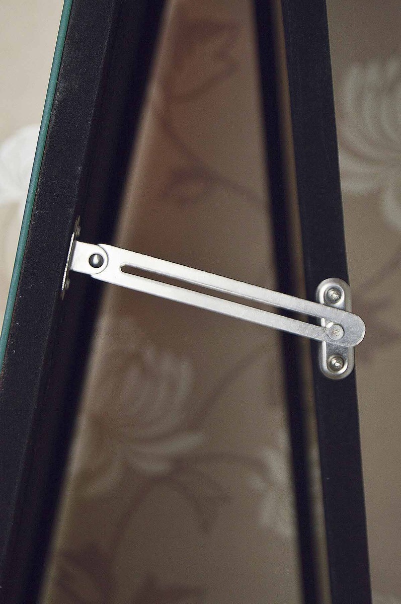 Hera All Glass Modern Cheval Mirror