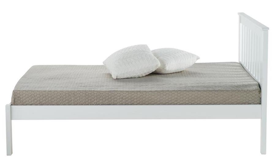 Denver White 4' Small Double Bed