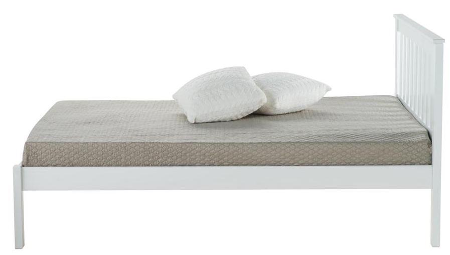Denver White 4'6 Double Bed