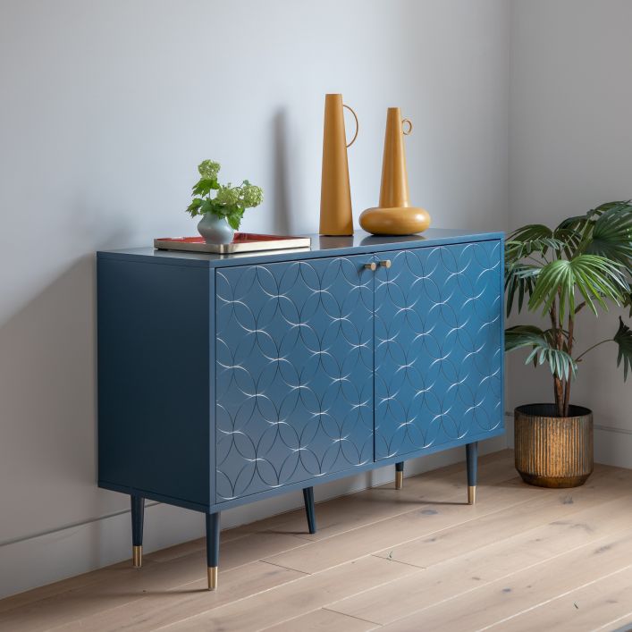 Allestree Blue 2 Door Sideboard by Hudson Living | Style Our Home