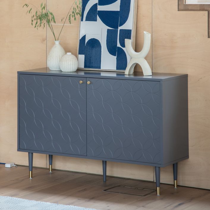 Allestree Grey 2 Door Sideboard by Hudson Living | Style Our Home