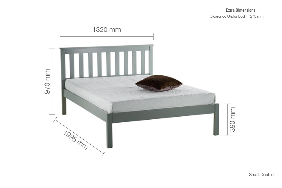 Denver 4' Small Double Bed