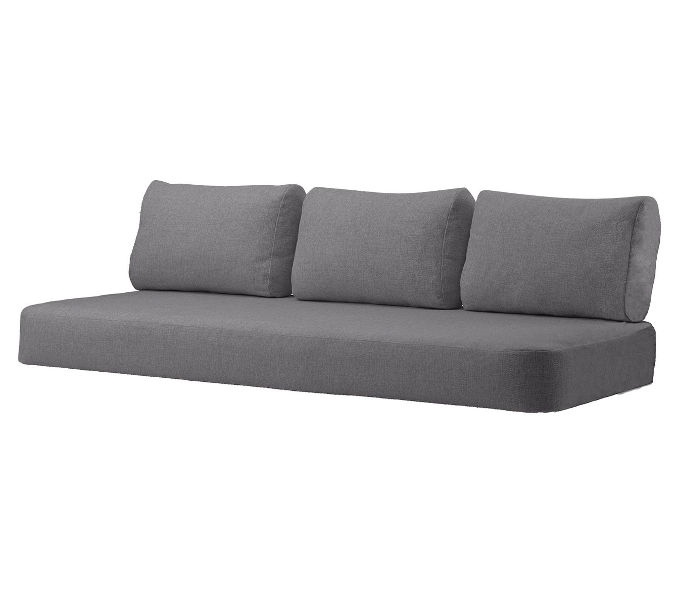 Dark Grey Natté Cushion by Cane-line | Style Our Home