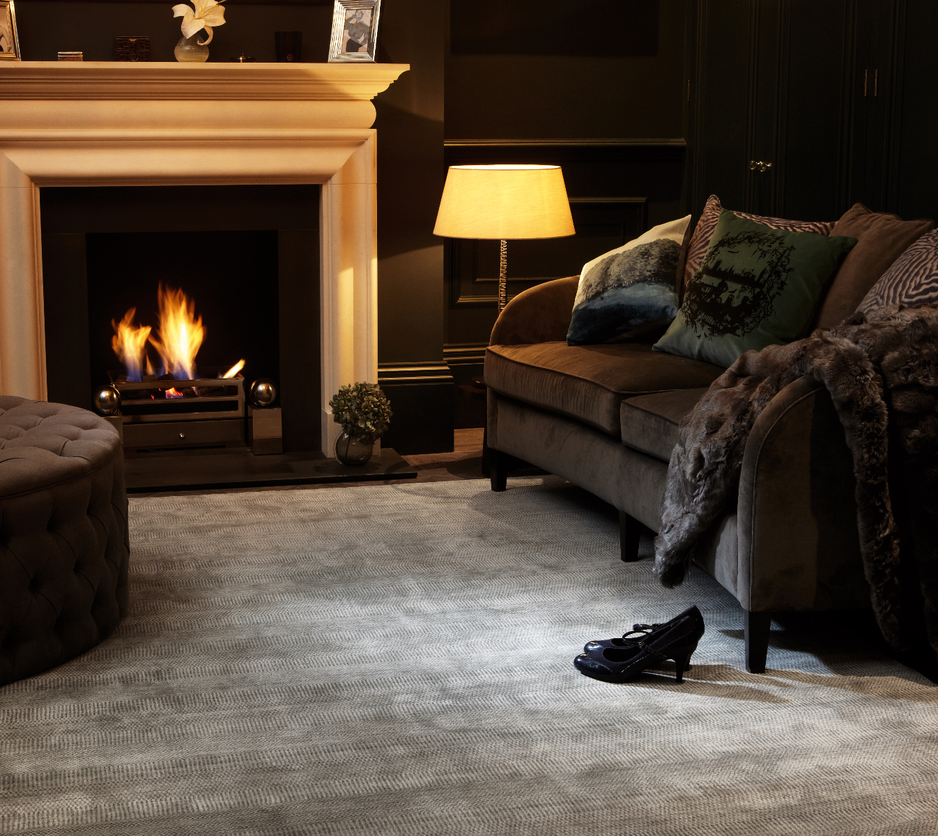 Smoke Darcy Rug  - Katherine Carnaby by Asiatic London | Style Our Home