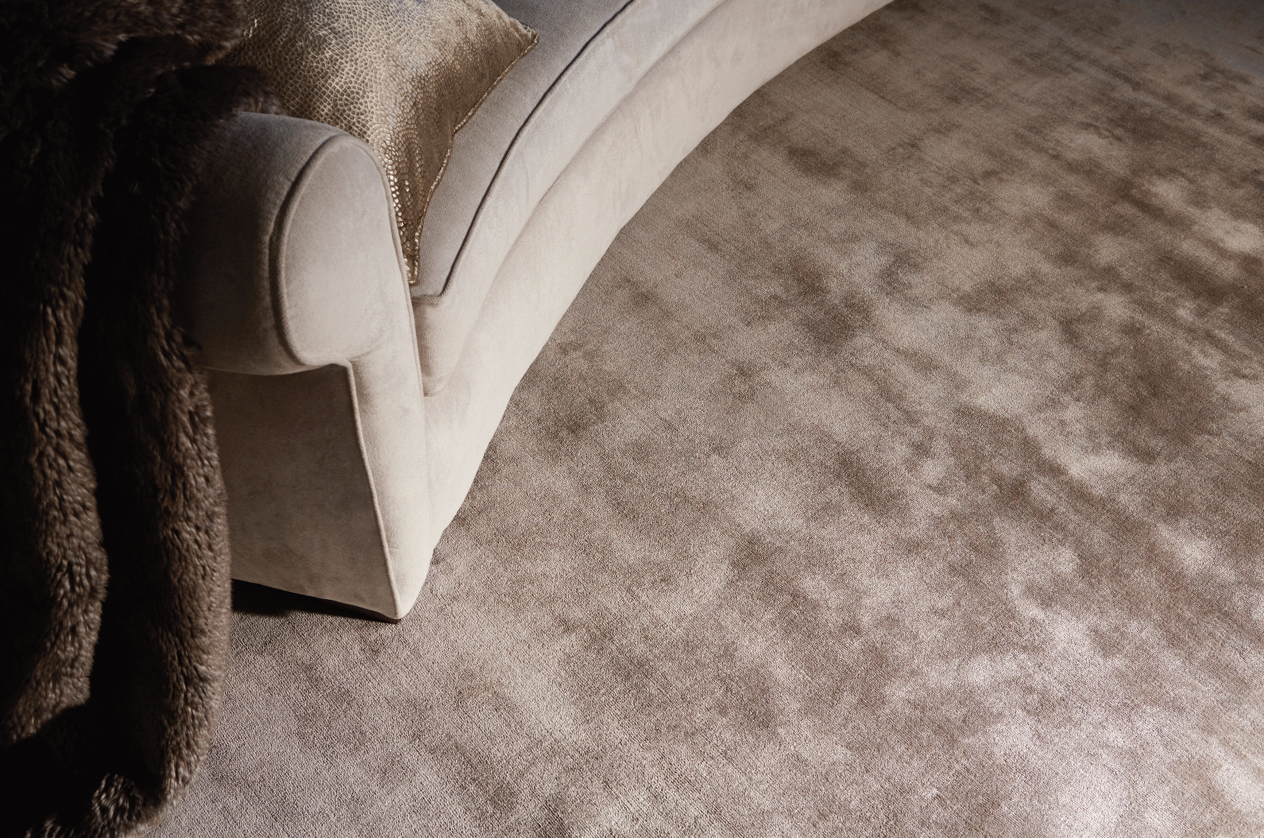 Barely Chrome Rug - Katherine Carnaby by Asiatic London | Style Our Home