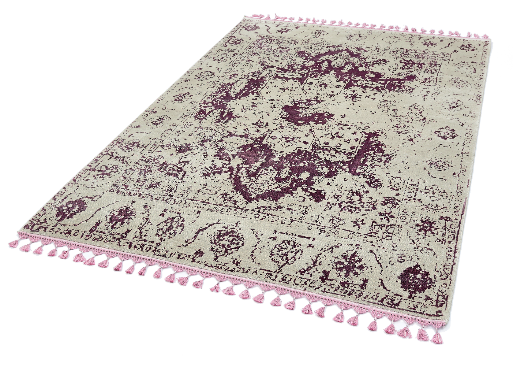 Pink Vintage Rug -Katherine Carnaby by Asiatic London | Style Our Home