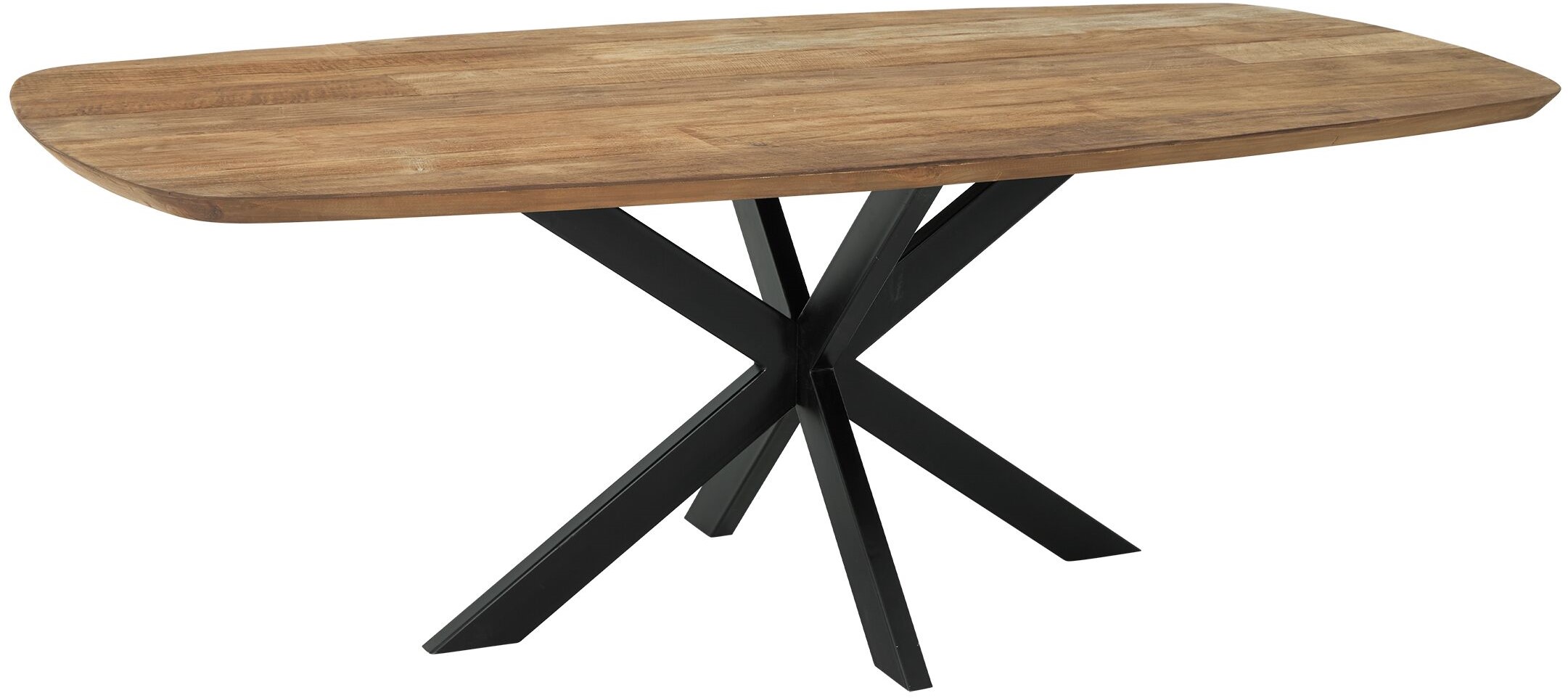 Evo 220cm Danish Oval Dining Table by DTP Interiors | Style Our Home