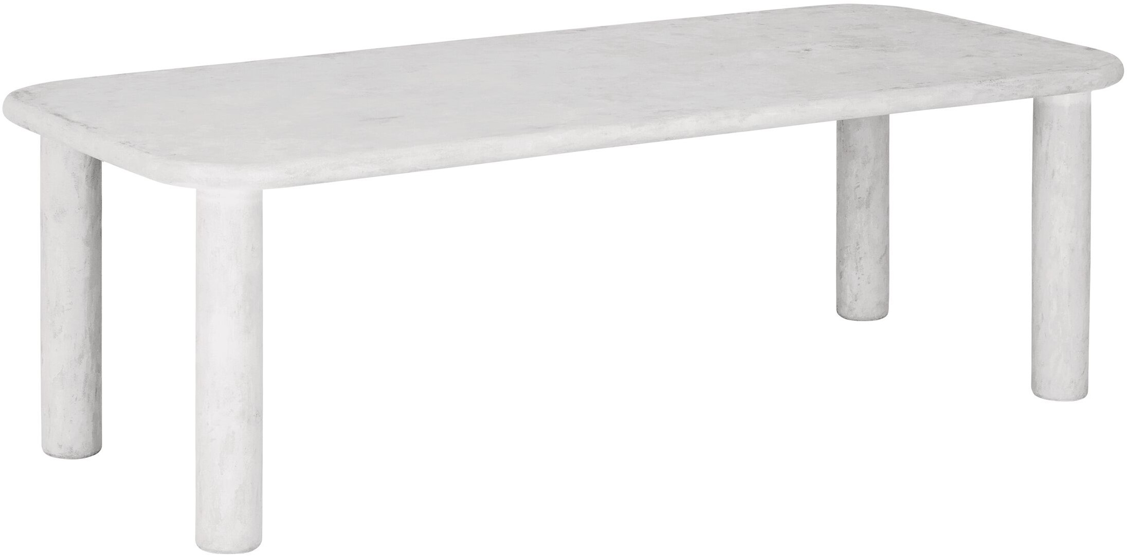 Clio 230cm Chalk Rectangular Dining Table by DTP Interiors | Style Our Home