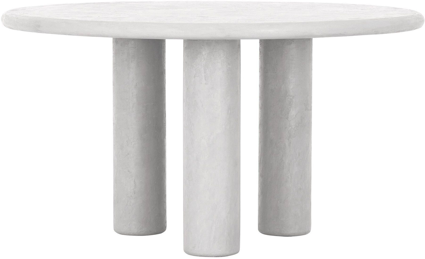 Clio 140cm Chalk Round Dining Table by DTP Interiors | Style Our Home