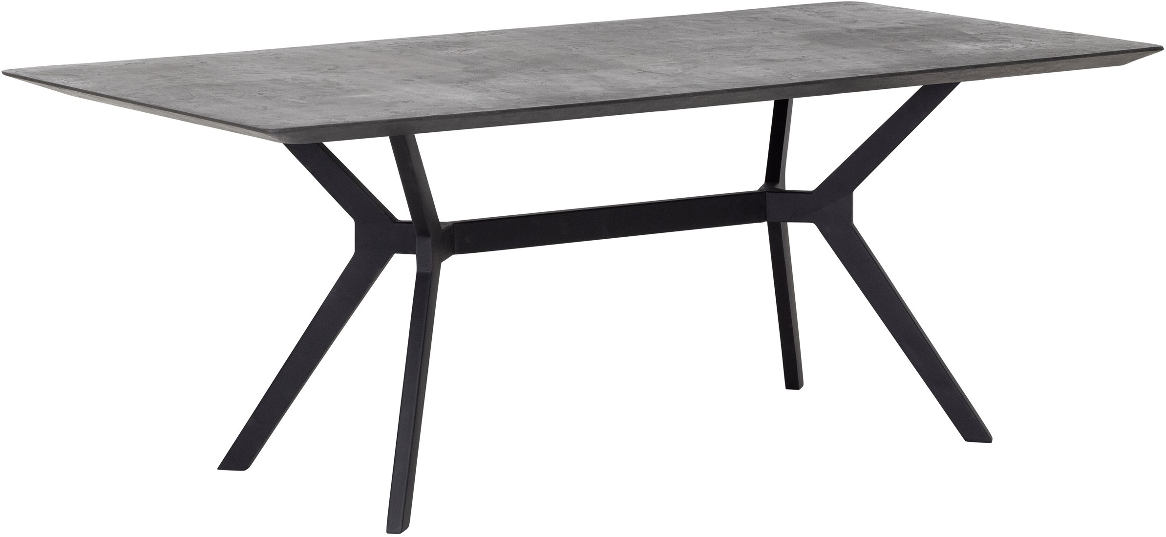 Novi 200cm Pepper Rectangular Dining Table by DTP Interiors | Style Our Home