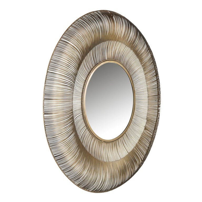 Mirror Aliza (Brushed Gold) by  Richmond Interiors | Style Our Home