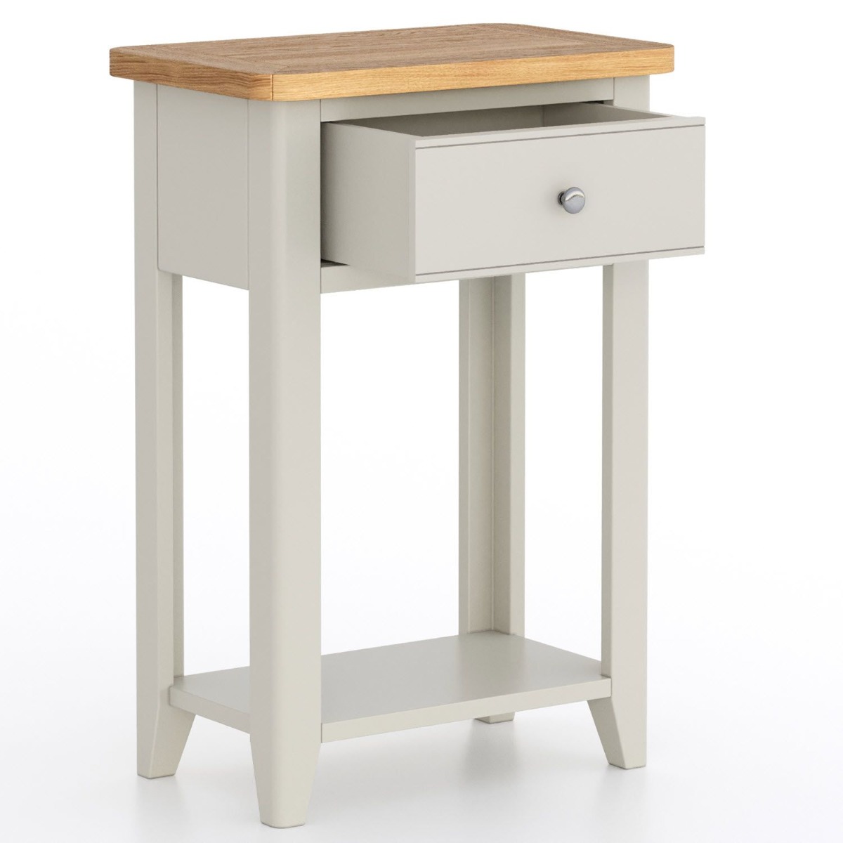 Arlyn Painted Telephone Table by Hertiance Furniture | Style Our Home