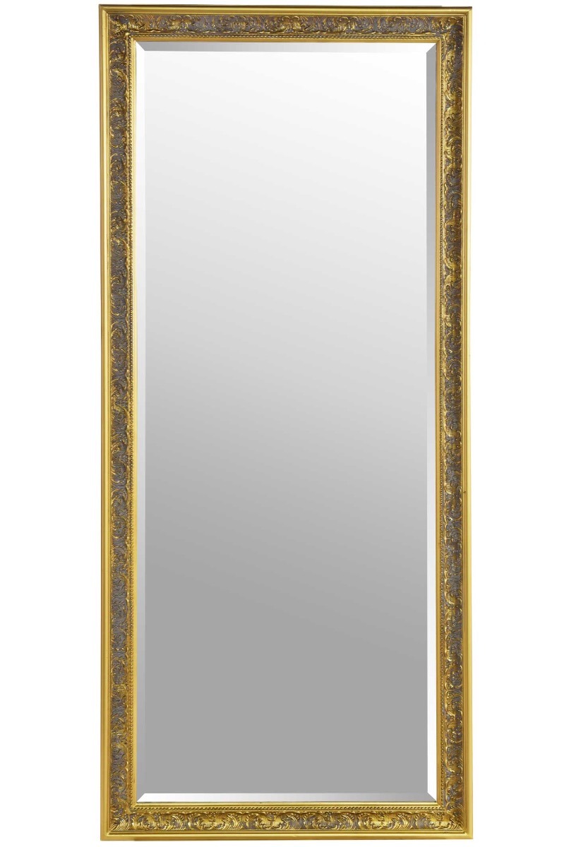 Maia Gold Shabby Chic Dress Mirror