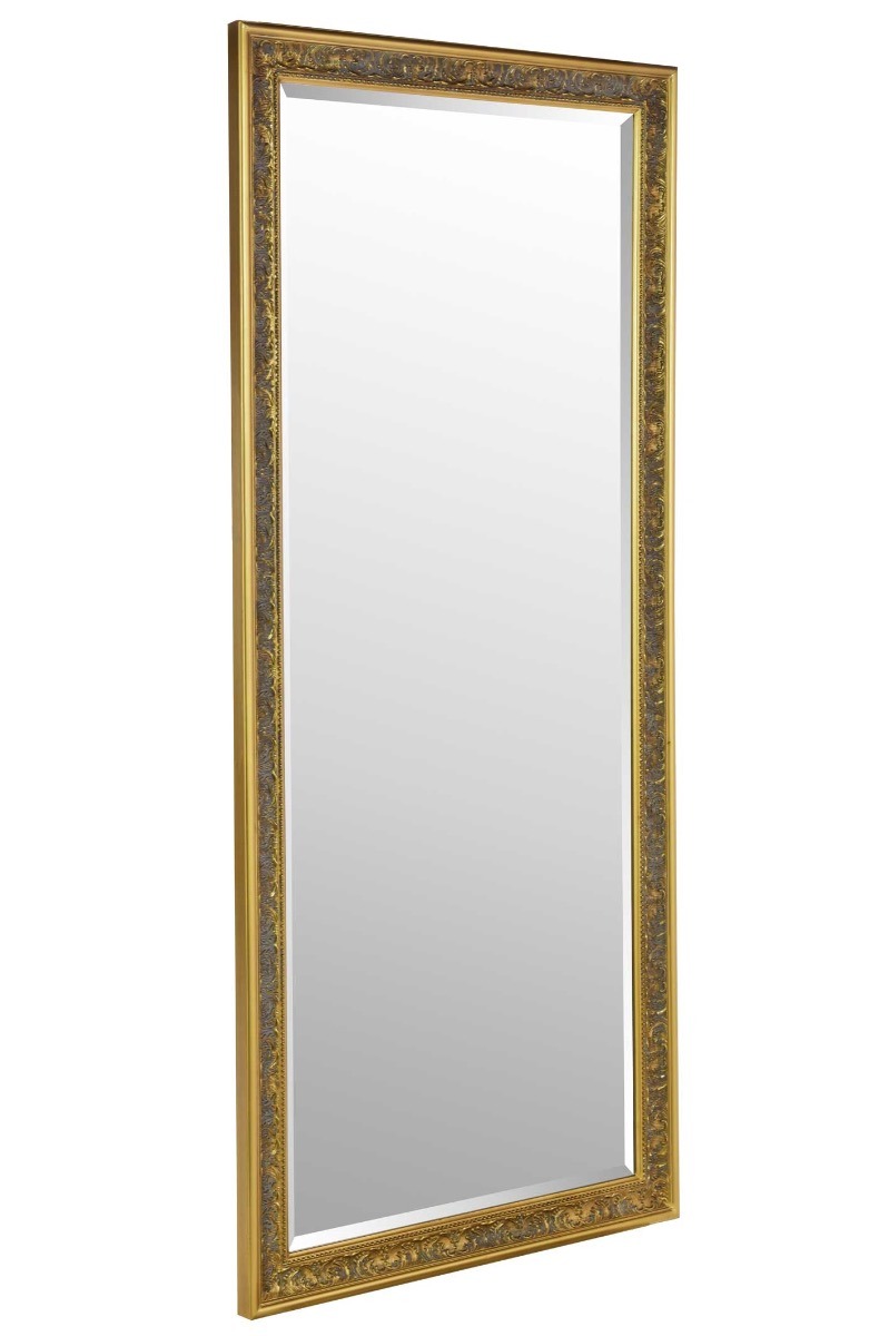 Maia Gold Shabby Chic Dress Mirror