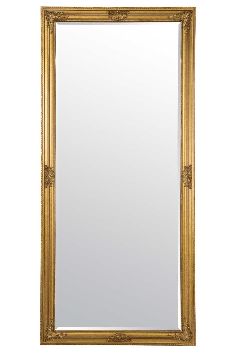 Thea Gold Elegant Full Length Mirror