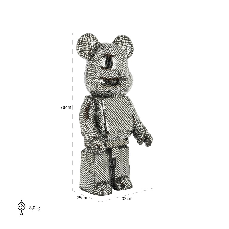 Decorative Object Bear Small (Silver) by  Richmond Interiors | Style Our Home