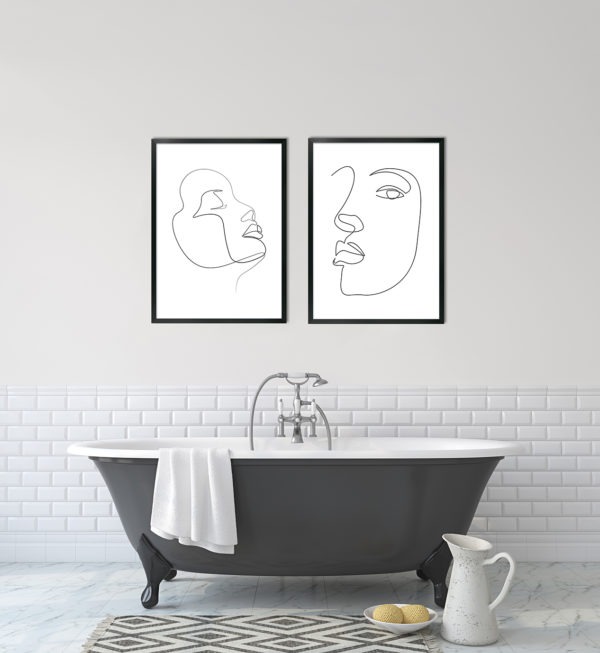 Face Sketch i by Camelot Pictures | Style Our Home