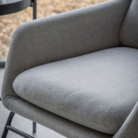 Falaise Light Grey Chair by Hudson Living | Style Our Home