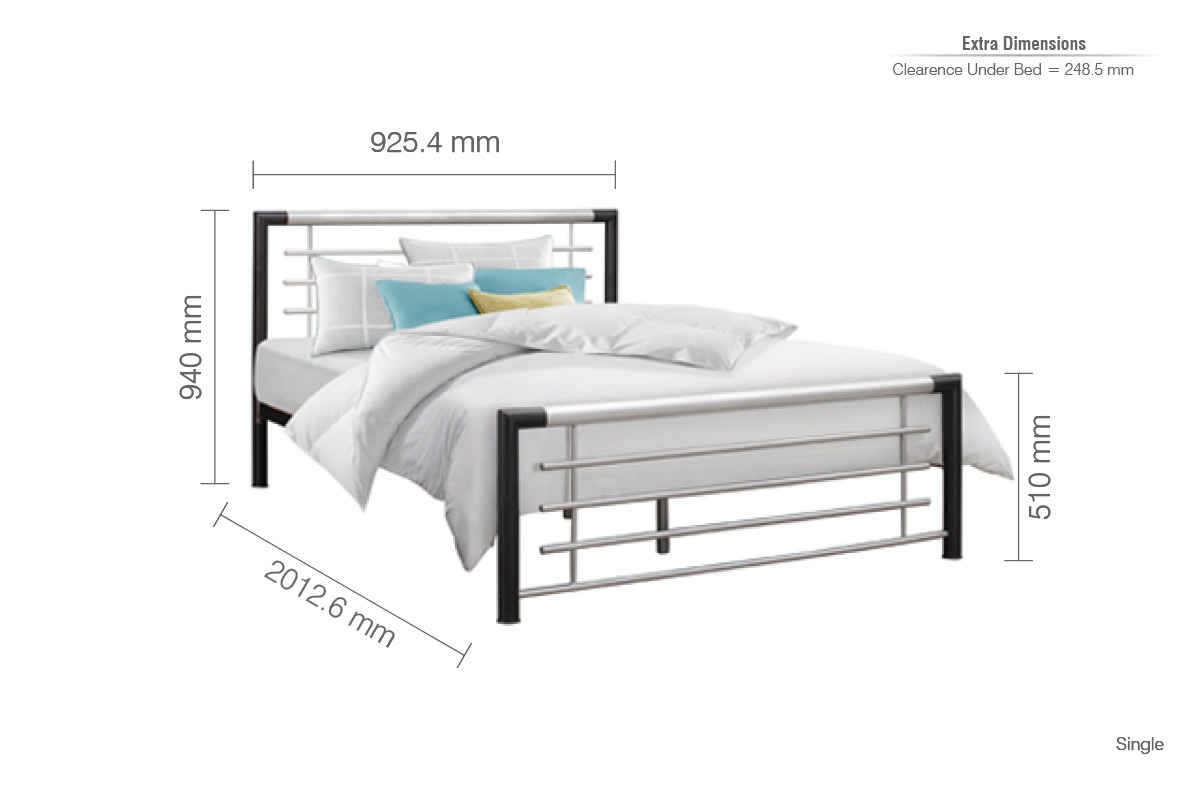 Faro 3' Single Bed