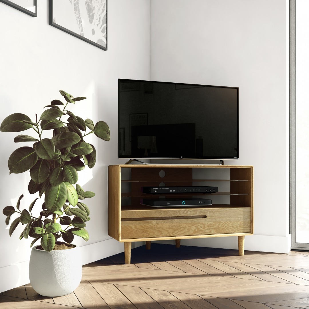 Scandic Corner TV Unit  - Style Our Home