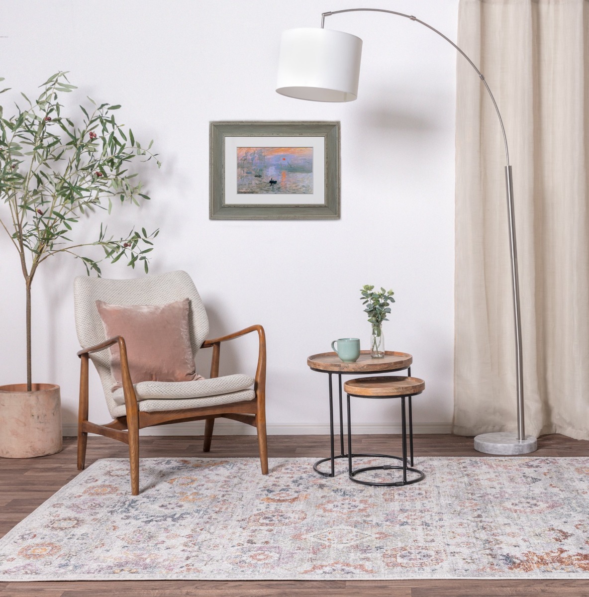 Flores Mina Rug by Asiatic London | Style Our Home 